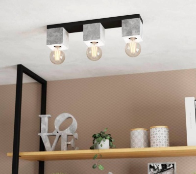 Потолочная люстра Eglo Prestwick 3 43596  фото, kupilegko.ru