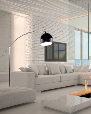 Торшер Lumina Deco Evolio LDF 2008 CHR  фото, kupilegko.ru