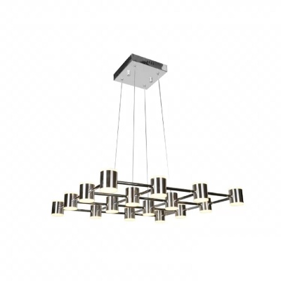 Подвесная светодиодная люстра iLedex FS-028-D16 CR  фото, kupilegko.ru