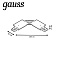 Коннектор гибкий Gauss TR141  фото, kupilegko.ru