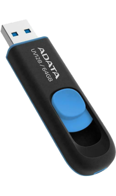 Флеш-накопитель ADATA UV128 64Gb USB3.2 AUV128-64G-RBE  фото, kupilegko.ru