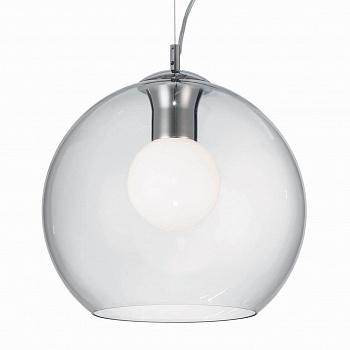 Подвесной светильник Ideal Lux Nemo Sp1 D30 Trasparente 052809  фото, kupilegko.ru