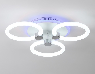 Потолочная светодиодная люстра Ambrella light FA3838  фото, kupilegko.ru