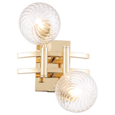 Бра, светильник настенный накладной Crystal Lux Luxury AP2 Gold  фото, kupilegko.ru