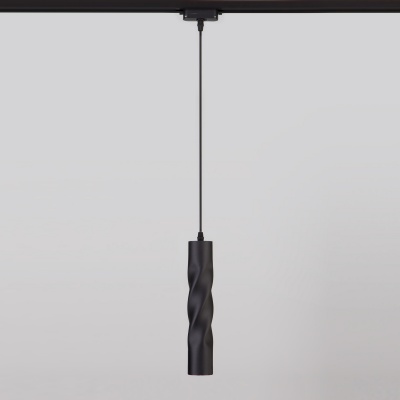Трековый светильник Elektrostandard Scroll 50162/1 LED черный  фото, kupilegko.ru