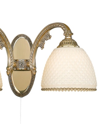 Бра, светильник настенный накладной Reccagni Angelo A 7105/2  фото, kupilegko.ru