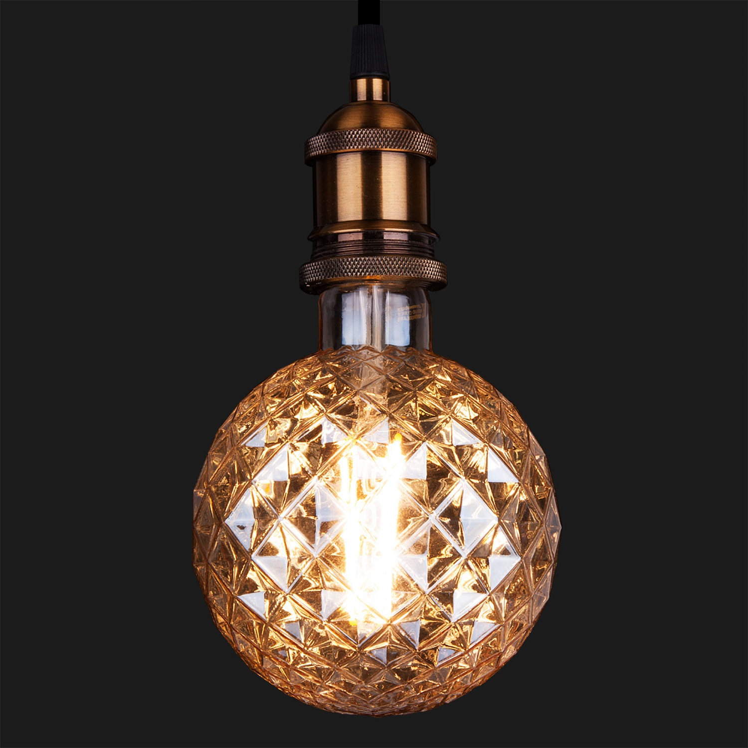 Светодиодная лампа Elektrostandard Globe BL155 8W 2700K E27 Prisma (G125 тонированная)  фото, kupilegko.ru