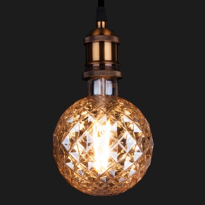 Светодиодная лампа Elektrostandard Globe BL155 8W 2700K E27 Prisma (G125 тонированная)  фото, kupilegko.ru
