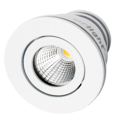 Мебельный светодиодный светильник Arlight LTM-R50WH 5W Warm White 25deg 020756 (+мебельные)  фото, kupilegko.ru