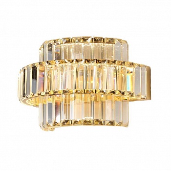 Настенный светодиодный светильник Newport 8443/A gold М0063994  фото, kupilegko.ru