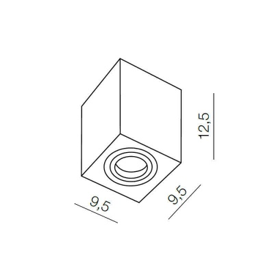 Накладной светильник Azzardo Eloy AZ0929  фото, kupilegko.ru