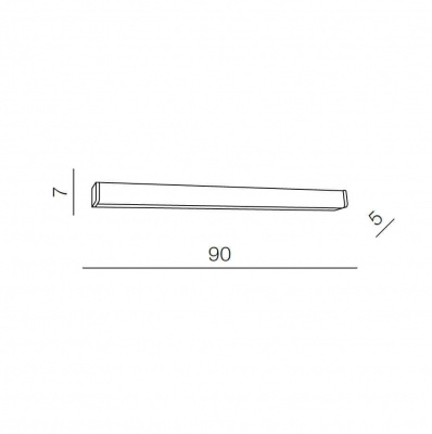 Настенный светильник Azzardo Peter 90 AZ2086  фото, kupilegko.ru