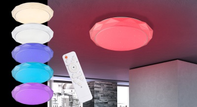 Потолочный светодиодный светильник Globo Andi 48304  фото, kupilegko.ru