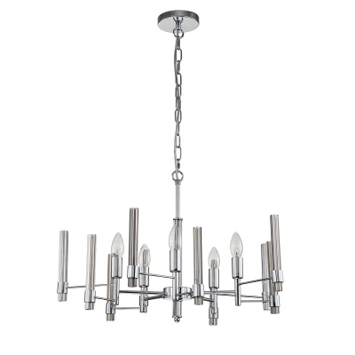 Подвесная люстра Indigo Favara 11040/5P Chrome V000457  фото, kupilegko.ru