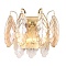 Бра, светильник настенный накладной Crystal Lux Trevi AP2 Brass  фото, kupilegko.ru