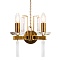 Бра, светильник настенный накладной Crystal Lux Marron AP2 Brass  фото, kupilegko.ru