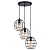 Подвесная люстра IMEX MD.1703-3-P BK  фото, kupilegko.ru