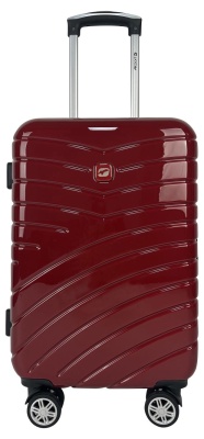 Пластиковый чемодан на колесах с кодовым замком большой, размер L Airport 693193 AU  фото, kupilegko.ru