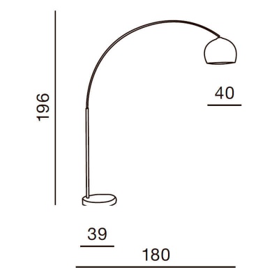 Торшер Azzardo Gio AZ0016  фото, kupilegko.ru