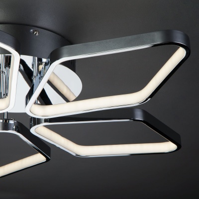 Потолочный светильник Eurosvet 90081/5 хром  фото, kupilegko.ru