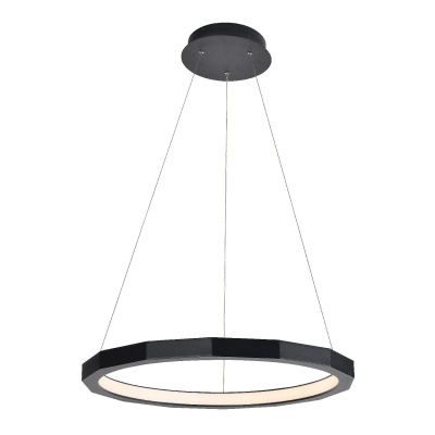 Подвесная светодиодная люстра Gerhort G51248/1BK  фото, kupilegko.ru