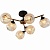 Потолочная люстра Reluce 11341-0.3-06 GOLD BRONZE+BK  фото, kupilegko.ru