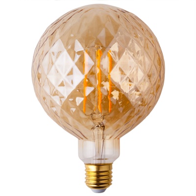 Светодиодная лампа Elektrostandard Globe BL155 8W 2700K E27 Prisma (G125 тонированная)  фото, kupilegko.ru