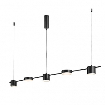 Подвесной светодиодный светильник Crystal Lux Tristan SP5 L1200 Black  фото, kupilegko.ru
