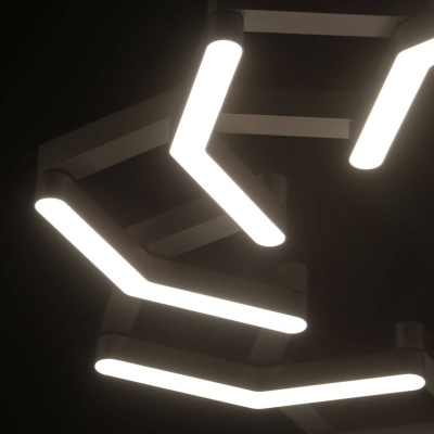 Подвесная светодиодная люстра De Markt 631018201  фото, kupilegko.ru