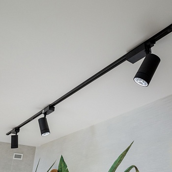 Трековые светильники Elektrostandard Baril Baril Черный 40W 4200K (LTB47) однофазный  фото, kupilegko.ru