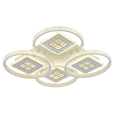 Потолочная светодиодная люстра Profit Light 8053/4 WHT  фото, kupilegko.ru