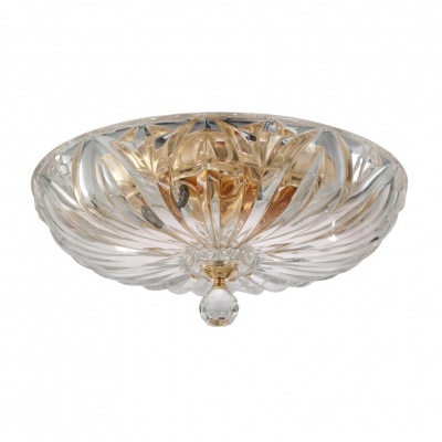 Потолочный светильник Crystal Lux Denis D400 gold  фото, kupilegko.ru