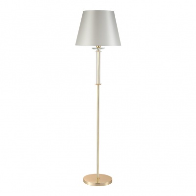 Торшер Crystal Lux Nicolas PT1 Gold/White  фото, kupilegko.ru