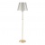 Торшер Crystal Lux Nicolas PT1 Gold/White  фото, kupilegko.ru