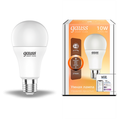 Светодиодная лампа Gauss Smart Home ЛОН 1070112  фото, kupilegko.ru