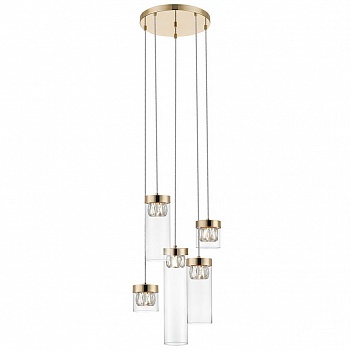 Подвесной светильник Zumaline Gem P0389-05D-F7AC  фото, kupilegko.ru