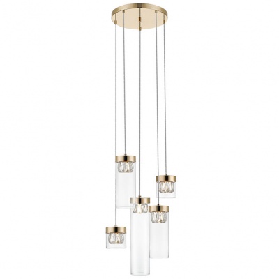 Подвесной светильник Zumaline Gem P0389-05D-F7AC  фото, kupilegko.ru