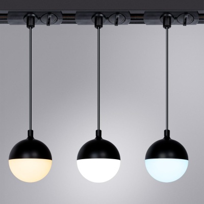 Трековый светодиодный светильник Arte Lamp Virgo A4564PL-1BK  фото, kupilegko.ru