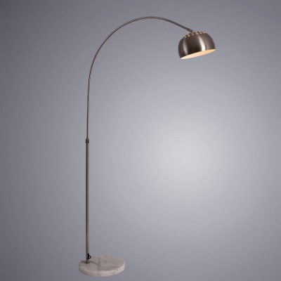 Торшер Arte Lamp Arco A8919PN-1SS  фото, kupilegko.ru