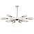 Подвесная люстра Maytoni Ventura MOD012CL-12G  фото, kupilegko.ru