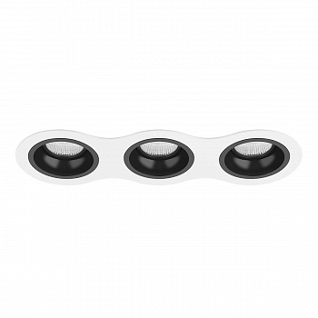 Встраиваемый светильник Lightstar Domino (214636+214607+214607+214607) D636070707 (встраиваемые)  фото, kupilegko.ru