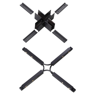 Коннектор X-образный Novotech Shino Flum 135128  фото, kupilegko.ru