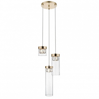 Подвесной светильник Zumaline Gem P0389-03D-F7AC  фото, kupilegko.ru