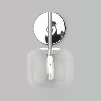 Бра, светильник настенный накладной Eurosvet 70128/1 хром  фото, kupilegko.ru