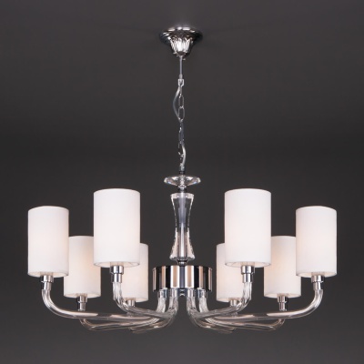 Подвесная люстра Eurosvet Catania 60120/8 хром Smart  фото, kupilegko.ru