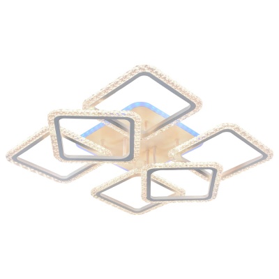Потолочная светодиодная люстра Profit Light 8029/4+2 WHT  фото, kupilegko.ru