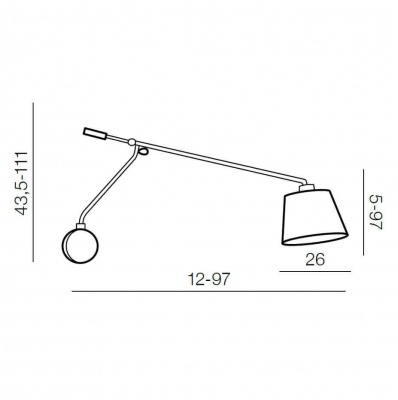 Подсветка для зеркал Azzardo Sevilla AZ2610  фото, kupilegko.ru