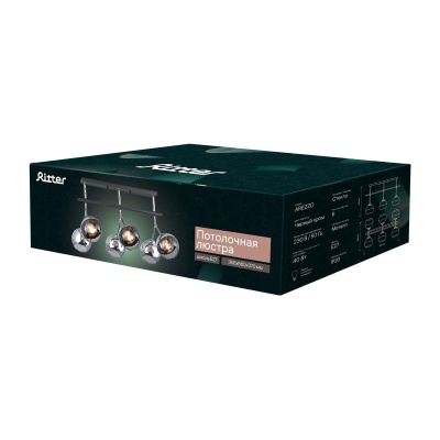 Потолочная люстра Ritter Arezzo 52554 7  фото, kupilegko.ru