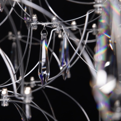 Подвесная светодиодная люстра Loft IT 10259/800 Silver Asfour  фото, kupilegko.ru