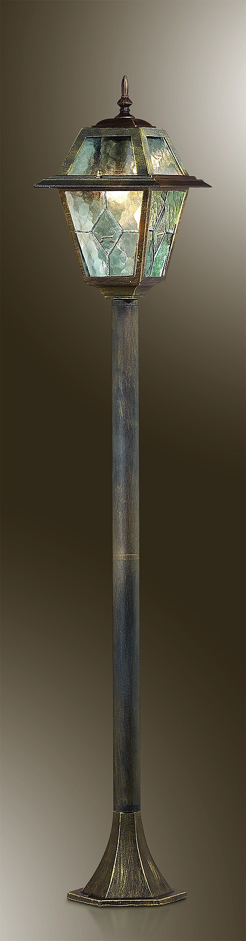 Столб фонарный уличный Odeon Light OUTER 2318/1F  фото, kupilegko.ru